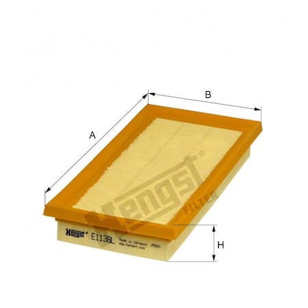 Hengst AIR FILTER E1138L